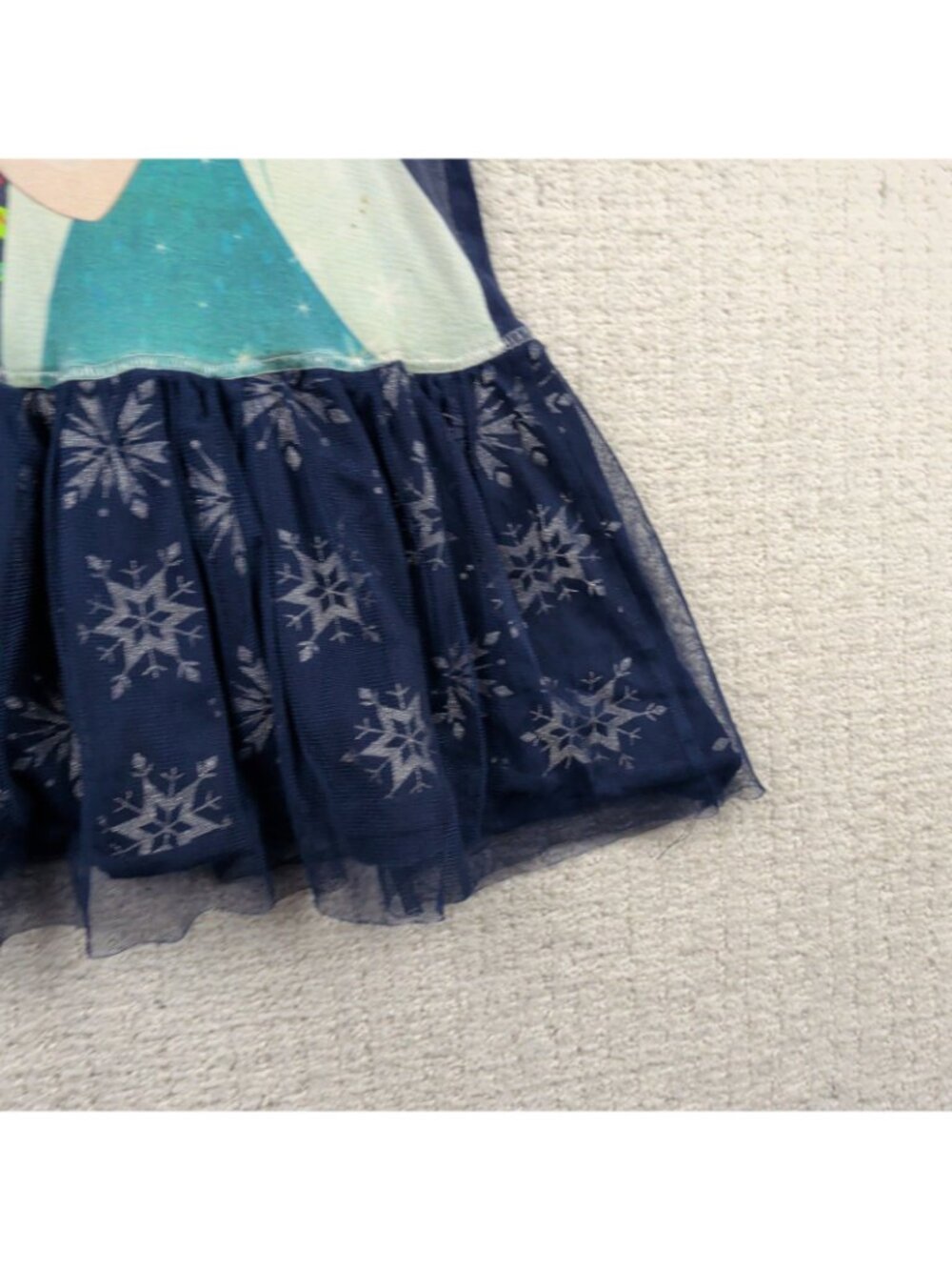 Desigual x Frozen II Elsa Disney Tutu Hugs Dress Girl Size 7-8 Mandala Boho - Picture 4 of 11